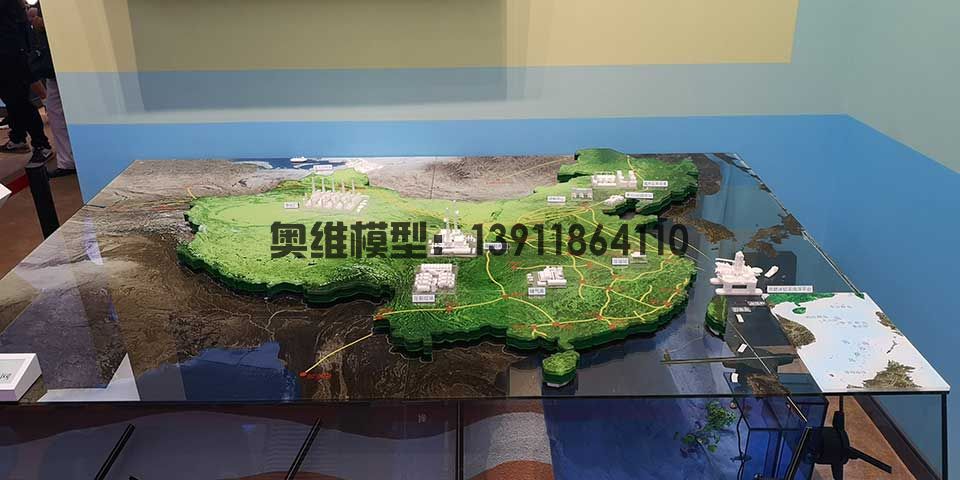 景观场景沙盘